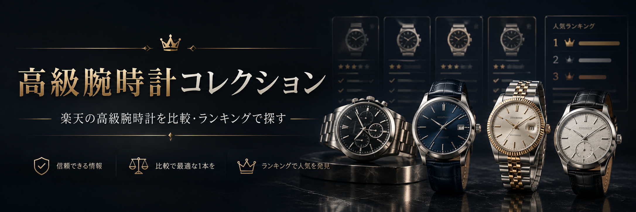 高級腕時計コレクション